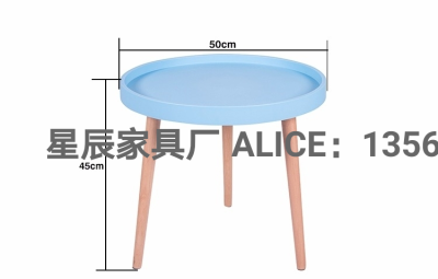 Nordic Small round Table Sofa Side Table Bedroom Bedside Mini Mobile Corner Table Living Room Modern Creative Simple Coffee Table