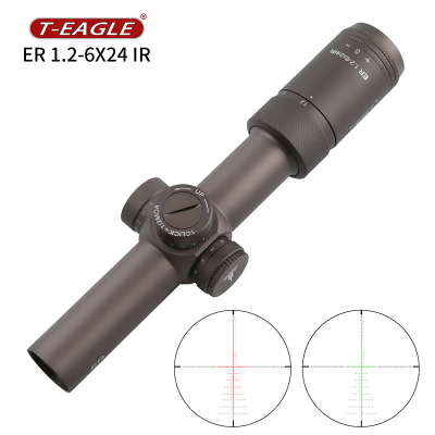 T-EAGLE Eagle Er1.2-6x24 Glass Plate Differentiation Rear-Mounted Focus-Free with Light Short Speed Telescopic Sight