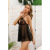 Factory Sexy Sleepwear Women's Lace Slip Dress V-neck Mesh Pajamas European and American Foreign Trade Sexy Lingerie Pajamas