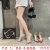 2020 Summer New SW Ankle-Strap Buckle Sandals Female Online Influencer Stiletto Open Toe High Heels Chic All-Matching Fairy Style