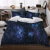 Starry Sky Series Bedding Three-Piece Bed Sheet Quilt Cover Factory Cross-Border Amazon Home Textile Graphic Customization