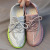 Online Influencer Tide Shoes Ins Super Hot Dad Shoes 2020 Summer New Flying Woven Shoes Female Jelly Bottom Starry Coconut Shoes