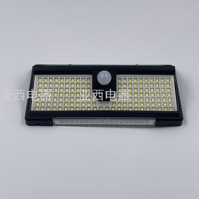 CL-S190跨境热销190LED太阳能感应灯壁灯户外防水