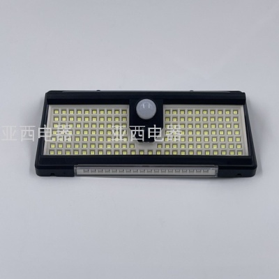 CL-S190 Cross-Border Hot Selling 190led Solar Induction Lamp Wall Lamp Outdoor Waterproof