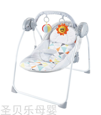 Baby Intelligent Remote Control Swing Multifunctional Baby Rocking Chair Baby with Mosquito Net Electric Comfort Chair Baby Swing