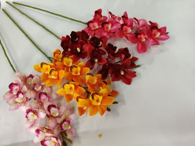 Single 3D Printing Moist Feeling Orchid Phalaenopsis Artificial Flower Artificial Flower Plastic Living Room Decoration