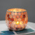 Shell Light Color Glass Mosaic European Candlestick DIY Incense Cup Candle Cup Candlelight Dinner Decoration