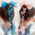 Children's Hair Accessories Elegant Meteor Yarn Bow, Bow Tie, Shoe Ornament Barrettes Popular Yarn Strip
