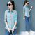 2019 Spring New Summer Sun Protection Top Slim Korean Coat Plaid Shirt Women's Long Sleeve Large Size Shirt