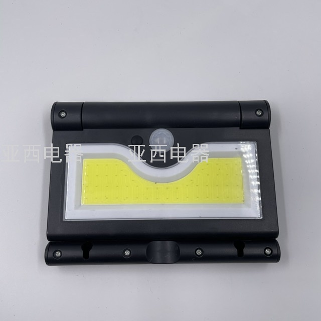 SH-090B LED太阳能灯COB人体感应路灯壁灯户外防水