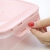 Plastic Microwave Lunch Box Adult Rectangular Sealed Box Student Bento Box Food Crisper Fruit Storage Box