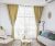 Colorful Phoenix Customized High-End Living Room Bedroom Full Shading Bay Window Ikea Finished Shading Cloth Curtain