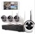 Wireless Monitoring Equipment Set System Monitor HD Outdoor 4-Way Home Complete Set Supermarket Commercial CameraF3-17162