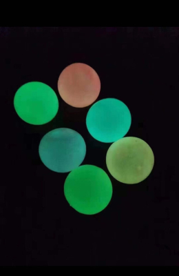 Tiktok Same Style Sticky Wall Ball Fluorescent Luminous Ceiling Ball Ceiling Throwing Indoor Decompression Parent-Child Sticky Ball