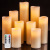 Cross-Border Electric Candle Lamp Atmosphere Activity Simulation Cylindrical LED Candle Remote Control Home Wedding Decoration Buddha Lamp