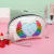 Pu Cosmetic Bag Travel Portable Cute Cartoon Shell Bag Carry-on Bag Storage Bag Love Zipper Cosmetic Bag