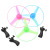 Summer Stall Hot Sale Light-Emitting Cable UFO Flash Children's Toy Bamboo Dragonfly Frisbee Sky Dancers Night Market