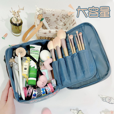 2021 New Internet Celebrity Ins Waterproof Cosmetic Bag Large Capacity Super Popular Portable Travel Toiletries Storage Bag