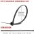 10.16cm20.36cm Self-Locking Cable Zip Ties 8 Inch Black Industrial, Home, Office Universal