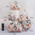 Casual Printing Shell Shape Pu Cosmetic Bag Retro Women's Storage Bag Customizable Factory Wholesale