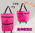 Wheel Bags Wheeled Shopping Bag Trolley Bag Shopping Cart Shopping Cart Foldable Back with Multifunctional Wheel Bags