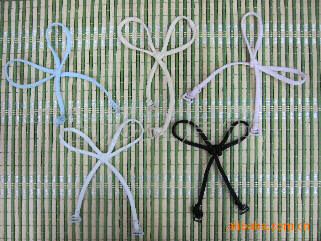 供应 糖果色单条绕脖肩带 简单大方挂脖文胸内衣肩带 肩带批发