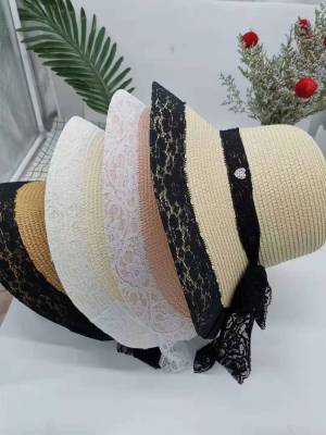 Sun Protection New Mesh Foldable Korean Style Women's Sun-Proof Travel Beach Straw Hat