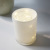 10*12.5cm Modern Simple White Straight Cup Candlestick Romantic Confession Candlelight Dinner Modern Home Decoration