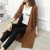 Factory Express Korean Style New Loose Knitted Cardigan Women's Mid-Length Fall and Winter Outer Wear Sweater Coat Women's Clothing Wholesale