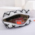 New European and American Ladies Sequined Small Square Bag Zipper Plaid Cosmetic Bag Storage Bag Factory Wholesale