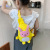 Bunny Children's Chest Pack Cartoon Cute Toddler Small Backpack Nylon Cloth Training Class Gift Bag Factory Wholesale