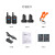 Baofeng BF-666S Mini Version BF-C50 Walkie-Talkie Civil Commercial Office Hotel Catering Outdoor Handstand