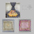 Qiaoqi Wooden Ear Small Square Towel Flower Scarf Women's Chiffon Scarf Bow Tie Fashion Scarf