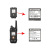 Baofeng BF-T8 License-Free UHF462-467MHz USB FRS LCD Screen Walkie-Talkie BF-R8 Mini