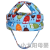 New Adjustable Baby Toddler Anti-Collision Hat Cotton Baby Anti-Fall Protective Headgear Sweat-Absorbent Breathable Helmet