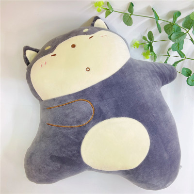 Factory Direct Sales Japanese Cartoon Greyhound Back Cushion Home Couch Pillow Plush Toys to Map and Sample Customization