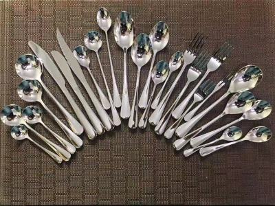 Stainless Steel Tableware, Stainless Steel Knife, Fork and Spoon, Stainless Steel Spoon, Stainless Steel Fork, 