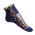2021 Spring and Summer New Crystal Silk Lace Pearl Socks Women's Breathable Colorful Court Camellia Low Cut Socks