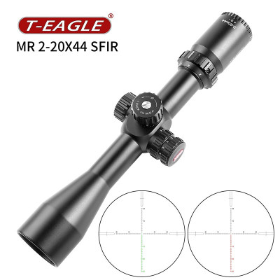 T-EAGLE Sudden Eagle MR2-20x44 Glass Plate Rear Side Adjustment with Light Length Telescopic Sight