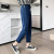 Denim Daddy Pants Spring Women's Clothes New Boutique Washed Denim Loose Ankle-Tied Denim Casual Women's Pants