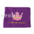 High Quality Flannel High Density Embroidery Cosmetic Bag Large Capacity Light Type Clutch File Bag