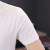 New Summer Men's Youth's Short-Sleeved T-shirt Korean Slim Fit Stand Collar T-shirt Boys Half Sleeve Trendy Tops Fashion