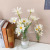 5Heads Silk Dasiy Artificial Flowers Decorative Stamen Small Daisy for Wedding Decoration Home Decor Fake Flower