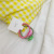 Cute Bear Love Hair Rope Candy Color Girl Hair Ring Hair Rope Ponytail Rubber Band Hair Accessories Headwear