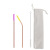 Portable Stainless Steel Straw Package 304 Straw Straw Bar Cafe Fruit Juice and Beverage Straws Custom Logo