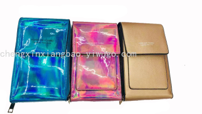 Bag Mobile Phone Bag Women's Wallet Large Capacity Small One Shoulder Crossbody Zipper Bag Multi-Functional Long