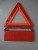 Car Triangle Warning Sign Reflective Warning Rack Parking Tripod (Iron Bracket) Foldable