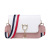 Korean Style Contrast Color Women's Colorful Narrow Goods Shoulder Small Square Bag Exclusive for Cross-Border 2019 Autumn and Winter New Cat Ear Small