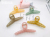 Jelly Color Frosted Hair Clip Headdress Back Head Grip Large Hairpin Temperament Shark Clip Hair Claw Simple