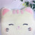 Factory Direct Sales Cartoon Cute Kitty Cushion Office Siesta Pillow Plush Toy Sample Customization